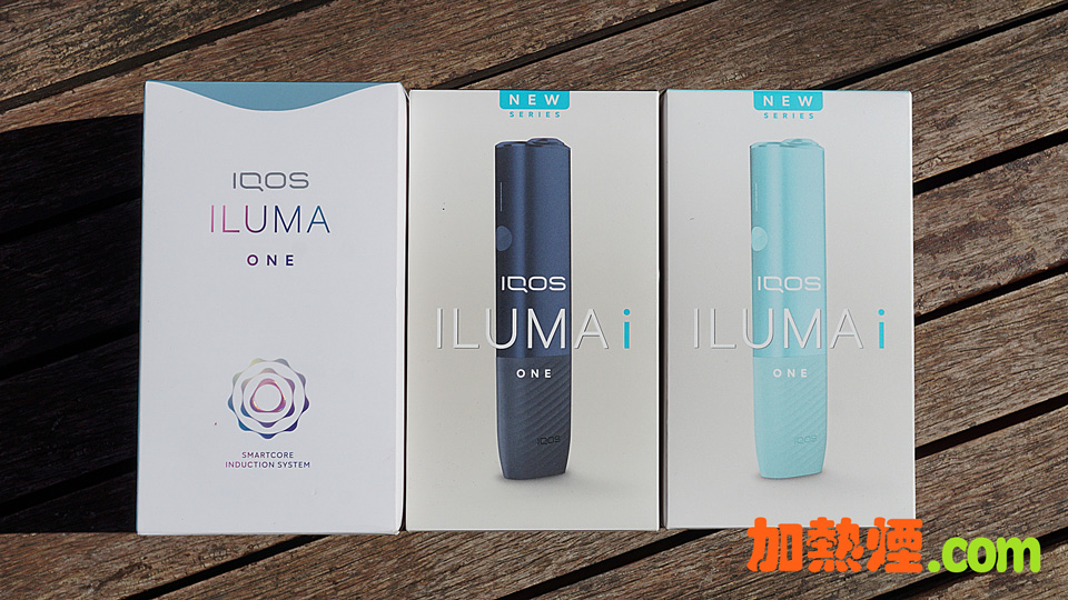 IQOS ILUMA i ONE 換上了新包裝，加熱煙機型號和顏色一目了然